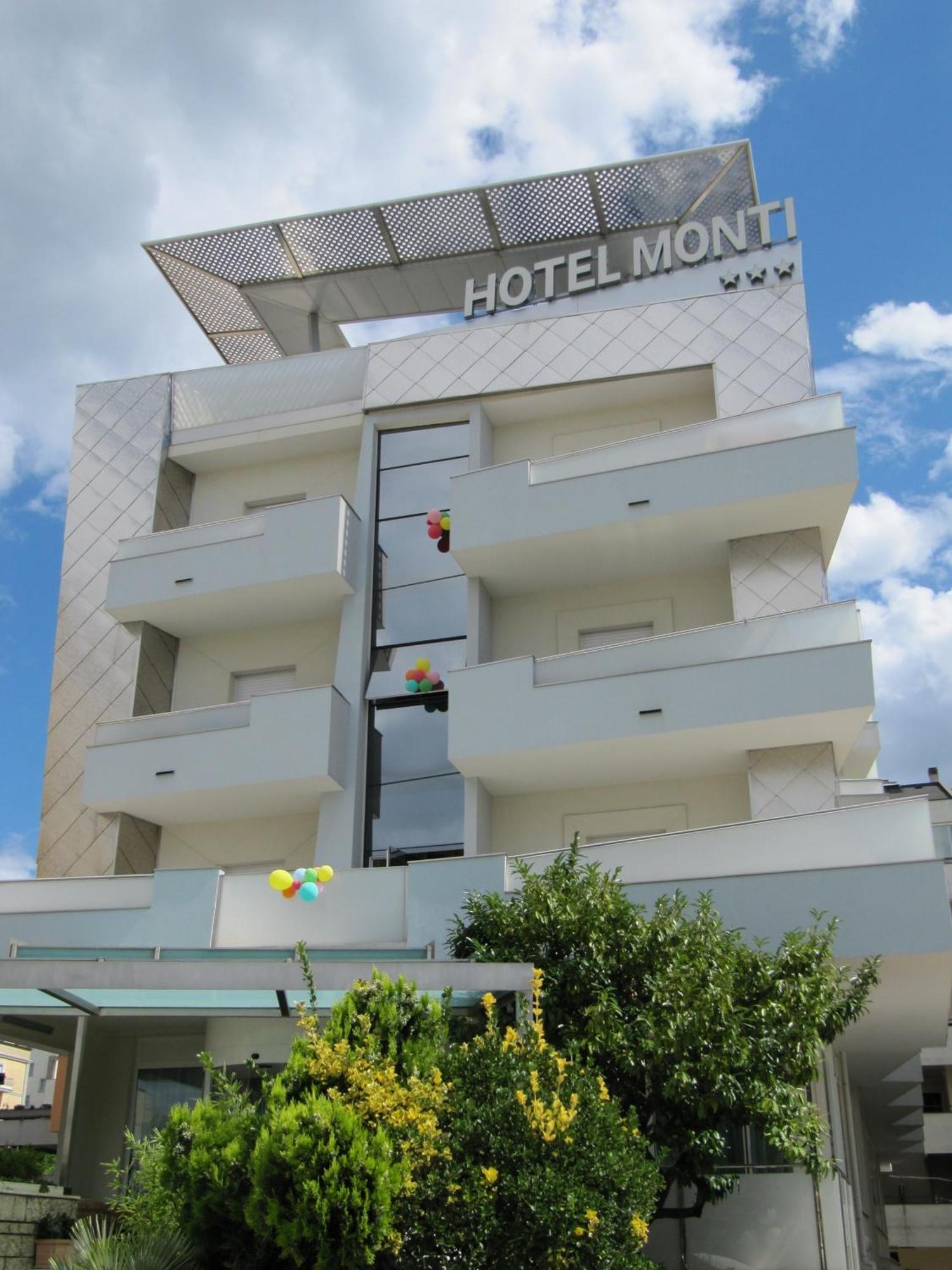 Hotel Monti Ρίμινι Εξωτερικό φωτογραφία